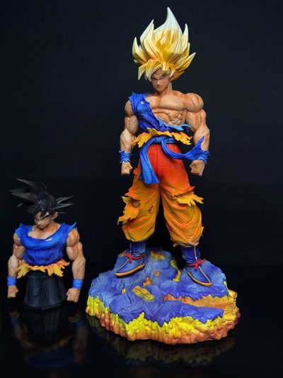 Diorama Goku Namek WYY (34CM) Figura Dragon Ball - Girutoys