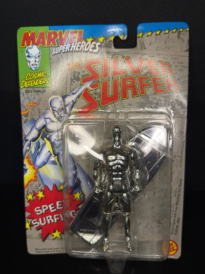 Silver Surfer Vintage Toy Biz 1992 SELLADO (13CM) Figura MARVEL - Girutoys 