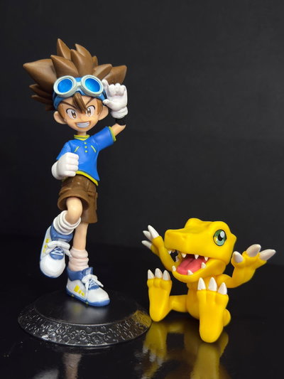  Taichi Yagami Y Agumon (17CM) Figura Digimon - Girutoys