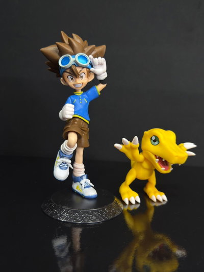  Taichi Yagami Y Agumon (17CM) Figura Digimon - Girutoys