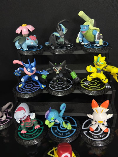 SET X 12 (8CM-9CM) SET POKEMON - GIRUTOYS 
