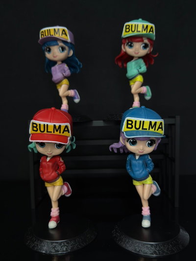 SET X 4 BULMAS (16CM) SET DRAGON BALL - GIRUTOYS
