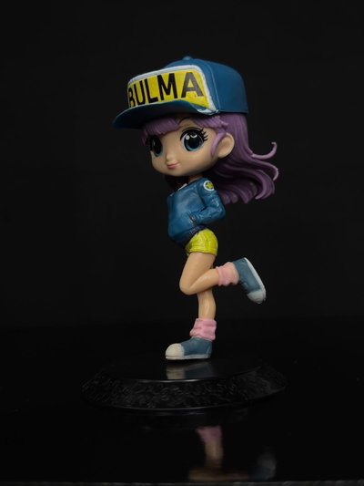 BULMA CAMPERA AZUL (16CM) FIGURA DRAGON BALL - GIRUTOYS