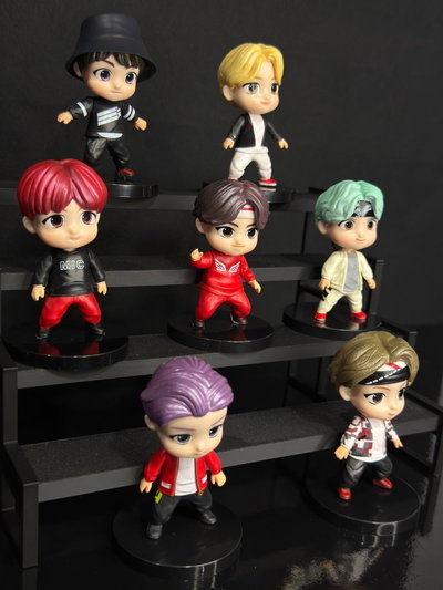 SET X 7 BTS (8CM) SET BTS KPOP - GIRUTOYS