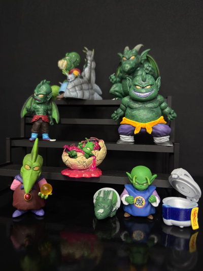 SET X 7 FAMILIA PICCOLO DAIMAOH (4CM-14CM) SET DRAGON BALL - GIRUTOYS