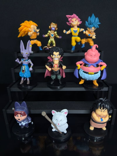 SET X 9 CHIBIS (7CM) SET DRAGON BALL - GIRUTOYS