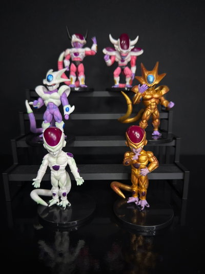SET X 6 FAMILIA FREEZER (9CM-10CM) SET DRAGON BALL - GIRUTOYS
