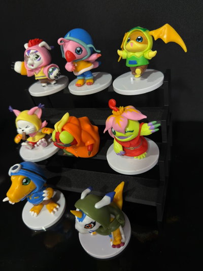 SET X 8 (9CM) SET DIGIMON - GIRUTOYS