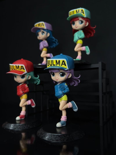 SET X 4 BULMAS (16CM) SET DRAGON BALL - GIRUTOYS