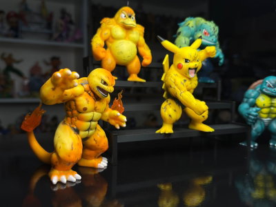 SET X 5 (15CM) SET POKEMON - GIRUTOYS