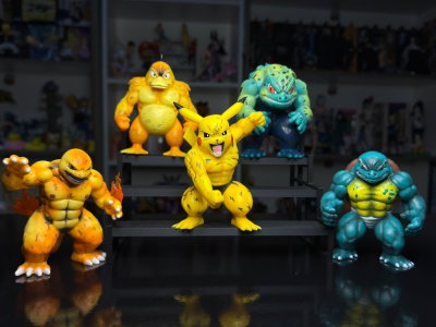 SET X 5 (15CM) SET POKEMON - GIRUTOYS