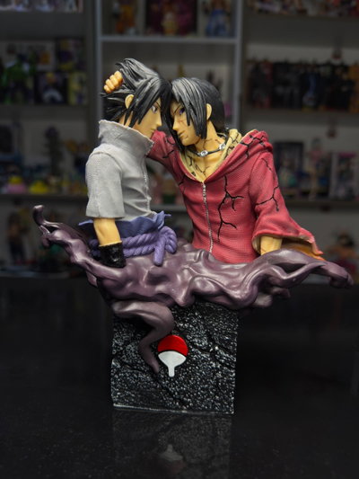 SASUKE Y ITACHI DESPEDIDA (18CM) FIGURA NARUTO - GIRUTOYS