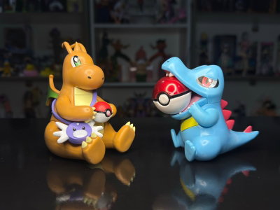 DRAGONITE Y TODODILE (13CM) DUO POKEMON - GIRUTOYS