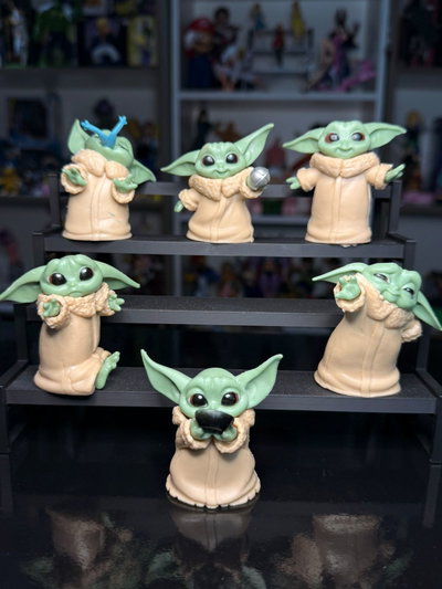 SET X 6 DE BADY YODA (7CM) FIGURA STAR WAR - GIRUTOYS