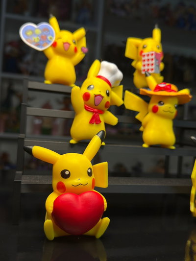 SET X 6 PIKACHUS CUTE (8CM) SET POKEMON - GIRUTOYS