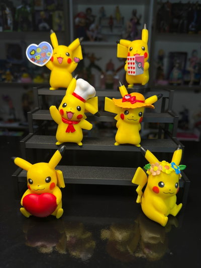 SET X 6 PIKACHUS CUTE (8CM) SET POKEMON - GIRUTOYS
