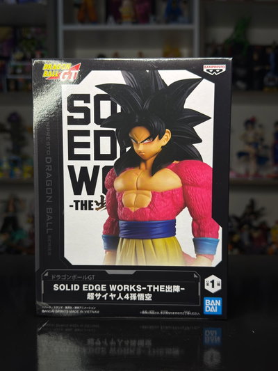 GOKU SSJ4 SOLID EDGE WORKS (22CM) BANPRESTO DRAGON BALL - GIRUTOYS