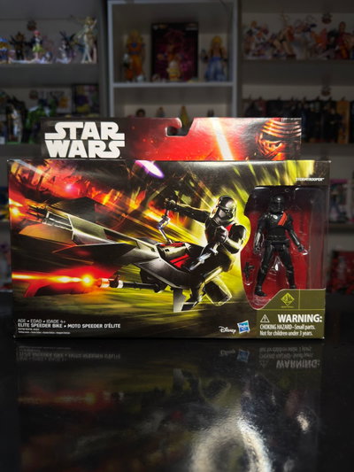 ELITE SPEEDER BIJE + MOTO SPEEDER HASBRO (...) FIGURA STAR WAR - GIRUTOYS