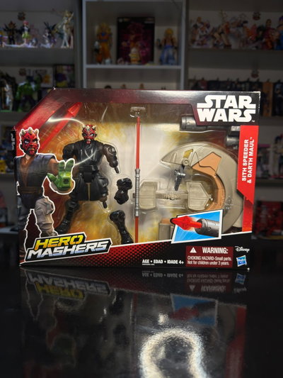 SITH SPEEDER Y DARTH MAUL HASBRO (...) FIGURA STAR WAR - GIRUTOYS