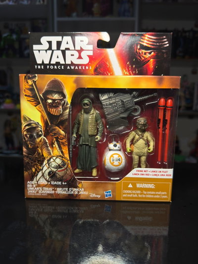 BB-8, UNKARS THUG Y JAKKU SCAVENGERHASBRO (...) FIGURA STAR WAR - GIRUTOYS