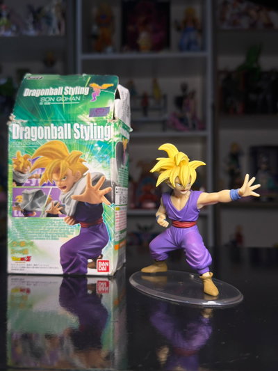GOHAN ORIGINAL CON DETALLE (14CM) BANDAI DRAGON BALL - GIRUTOYS