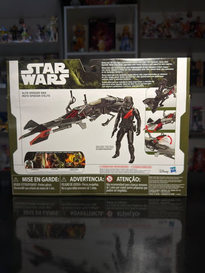 ELITE SPEEDER BIJE + MOTO SPEEDER HASBRO (...) FIGURA STAR WAR - GIRUTOYS