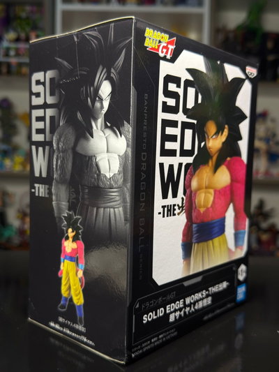 GOKU SSJ4 SOLID EDGE WORKS (22CM) BANPRESTO DRAGON BALL - GIRUTOYS