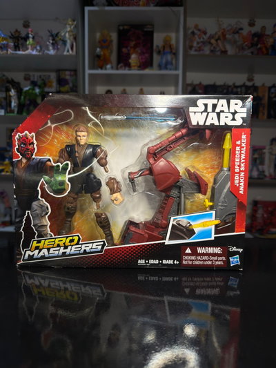 JEDI SPEEDER Y ANAKIN SKYWALKER HASBRO (...) FIGURA STAR WAR - GIRUTOYS