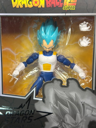 VEGETA SSJ BLUE STARS (18CM) BANDAI DRAGON BALL - GIRUTOYS