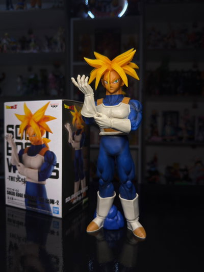 TRUNKS SSJ SOLID EDGE WORKS (20CM) BANPRESTO DRAGON BALL - GIRUTOYS