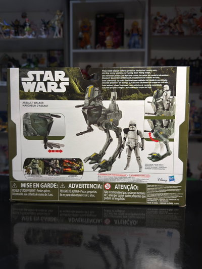 ASSAUT WALKER + NAVE MARCHEUR HASBRO (...) FIGURA STAR WAR - GIRUTOYS