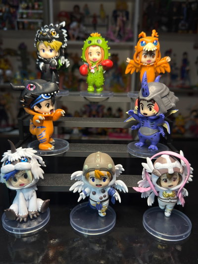 SET X 8 DIGIMON NIÑOS (9CM) SET DIGIMON - GIRUTOYS