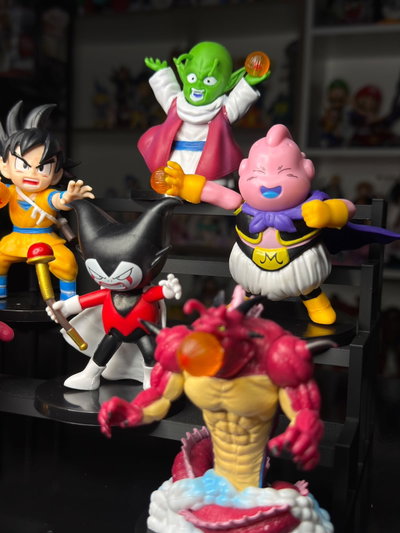 SET X 6 PERSONAJES DE DAIMA (10CM-13CM) FIGURA DRAGON BALL - GIRUTOYS