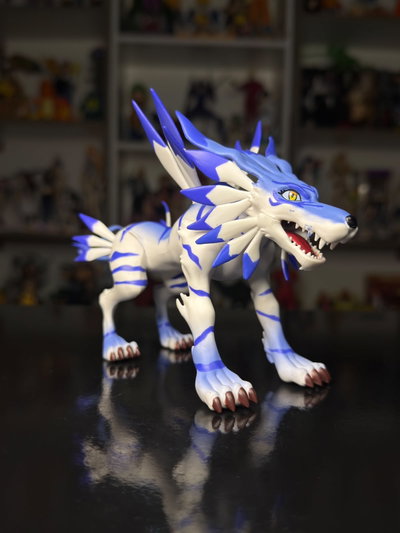 GARURUMON (15CM L) FIGURA DIGIMON - GIRUTOYS