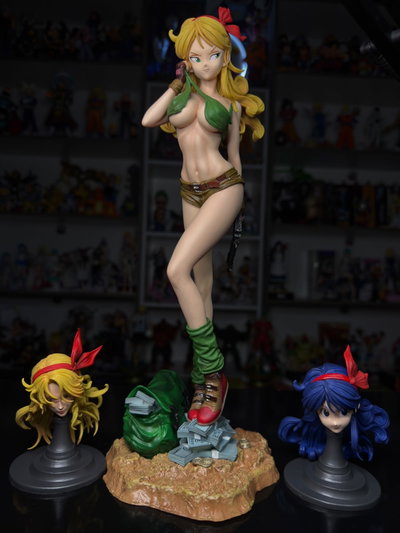 LAUNCH CON 2 CABEZAS INTERCANBIABLES (34CM) FIGURA DRAGON BALL - GIRUTOYS