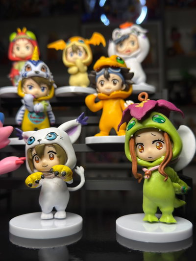 SET X 8 NIÑOS DIGIMON (9CM-12CM) FIGURA DIGIMON - GIRUTOYS