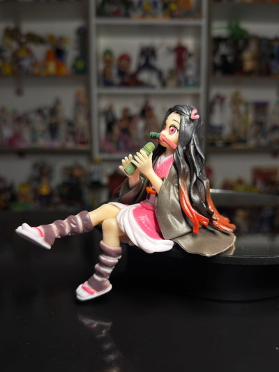 NEZUKO KAMADO SENTADA (13CM) FIGURA DEMON SLAYER - GIRUTOYS
