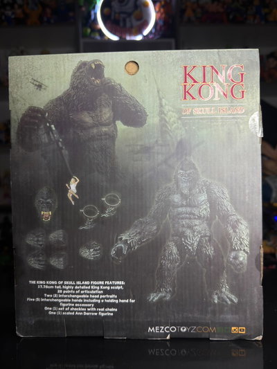 KING KONG OF SKULL ISLAND (18CM) FIGURA MEZCO TOYZ - GIRUTOYS