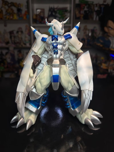 WARGREYMON WHITE (20CM) FIGURA DIGIMON - GIRUTOYS