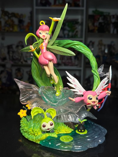 DIORAMA DE LILLYMON (23CM) FIGURA DIGIMON - GIRUTOYS