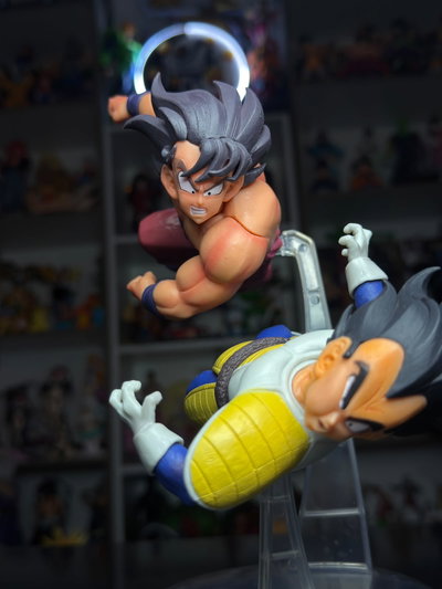 GOKU VS VEGETA (23CM) FIGURA DRAGON BALL - GIRUTOYS