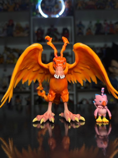 BIRDRAMON Y PIYOMON (15CM) FIGURA DIGIMON - GIRUTOYS