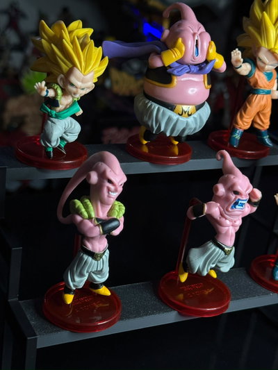 SET X 6 CHIBIS SAGA BUU (7CM) SET DRAGON BALL - GIRUTOYS