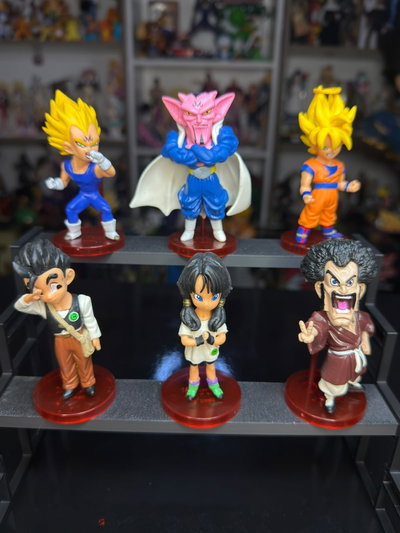 SET X 6 CHIBIS SAGA BUU (7CM) SET DRAGON BALL - GIRUTOYS
