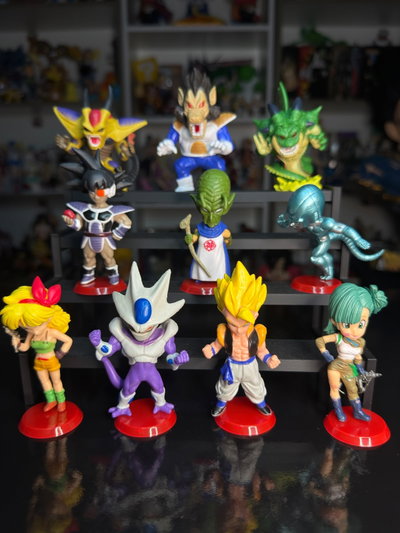SET X 10 OZARU, TAPION, LUNCH, ETC... (8CM) SET DRAGON BALL - GIRUTOYS