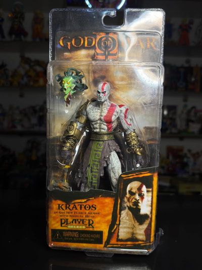 KRATOS CABEZA MEDUZA (18CM) FIGURA NECA - GIRUTOYS