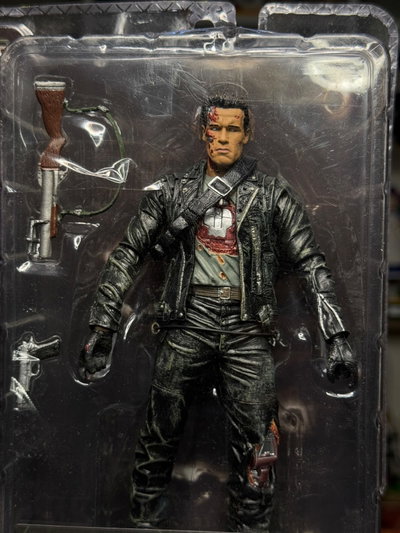 TERMINATOR T-800 STEEL MILL (18CM) FIGURA NECA - GIRUTOYS