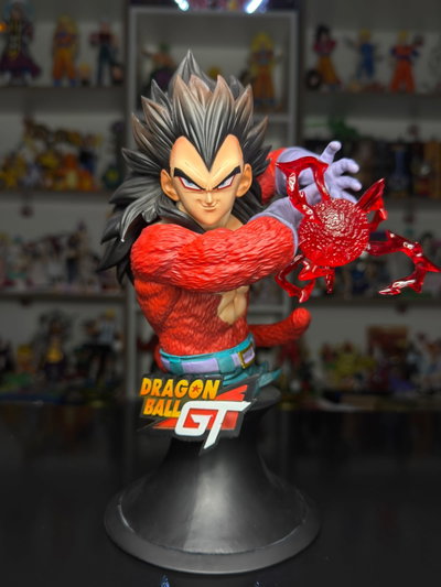 MINI BUSTO VEGETA SSJ4 JT STUDIO (24CM) FIGURA DRAGON BALL - GIRUTOYS