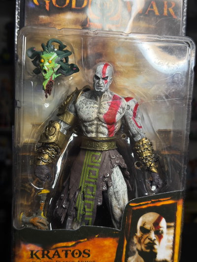 KRATOS CABEZA MEDUZA (18CM) FIGURA NECA - GIRUTOYS