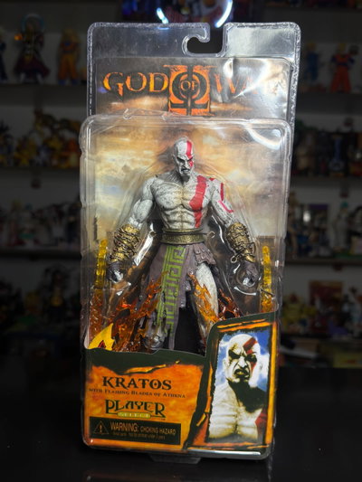 KRATOS ESPADA EN LLAMAS (18CM) FIGURA NECA - GIRUTOYS